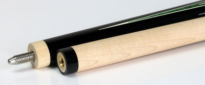 Dufferin D547 6 point Black and Green Graphic Pool Cue