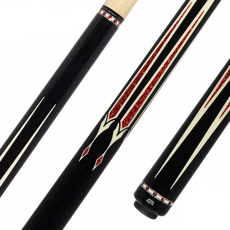 Pechauer Champions Collection DA2R David Alcaide 2 Ruby Pool Cue