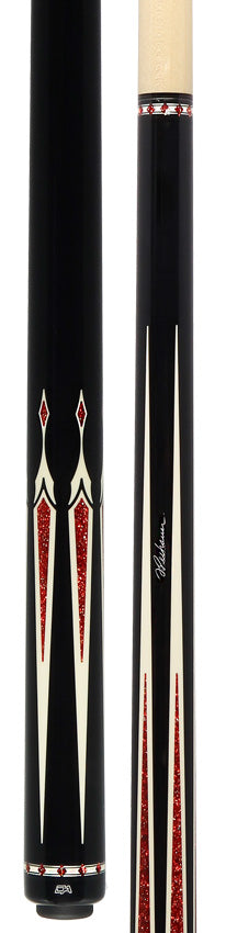 Pechauer David Alcaide 2 Ruby Champions Collection Pool Cue - DA2R