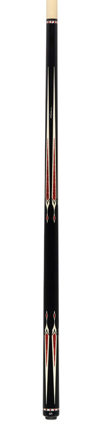 Pechauer David Alcaide 2 Ruby Champions Collection Pool Cue - DA2R