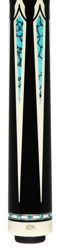 Pechauer David Alcaide 2 Turquoise Champions Collection Pool Cue - DA2T