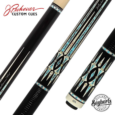 Pechauer David Alcaide 3 Turquoise Champions Collection Pool Cue - DA3T