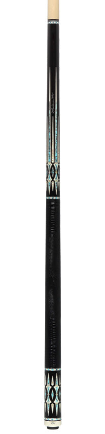 Pechauer David Alcaide 3 Turquoise Champions Collection Pool Cue - DA3T