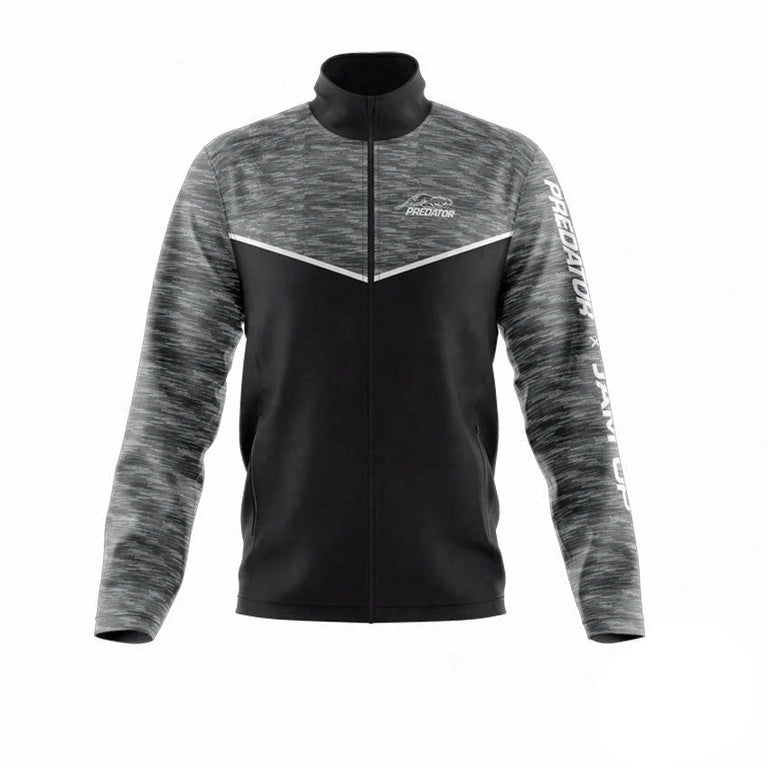 Predator Heather Gray Splice Jacket