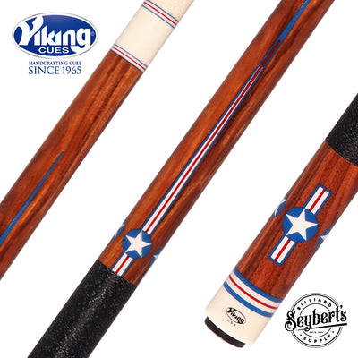 Viking Defender Series Rosewood with Roundel Emblem Inlays Pool Cue - DF1500