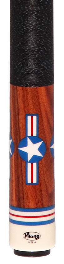 Viking Defender Series Rosewood with Roundel Emblem Inlays Pool Cue - DF1500