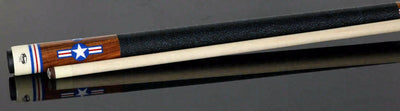 Viking Defender Series Rosewood with Roundel Emblem Inlays Pool Cue - DF1500