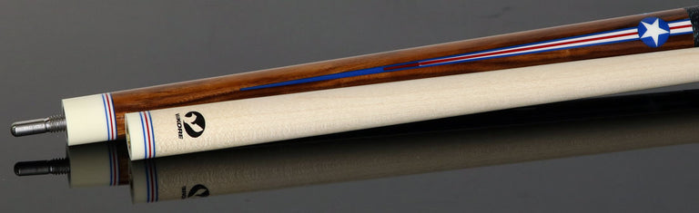 Viking Defender Series Rosewood with Roundel Emblem Inlays Pool Cue - DF1500