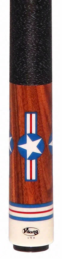 Viking Defender Series Rosewood with Roundel Emblem Inlays Pool Cue - DF1500