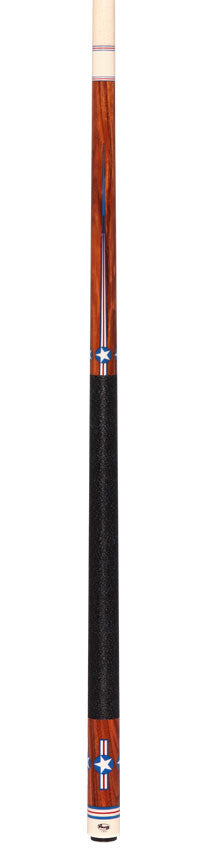 Viking Defender Series Rosewood with Roundel Emblem Inlays Pool Cue - DF1500