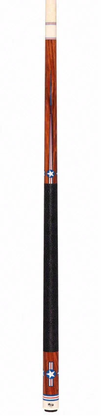 Viking Defender Series Rosewood with Roundel Emblem Inlays Pool Cue - DF1500