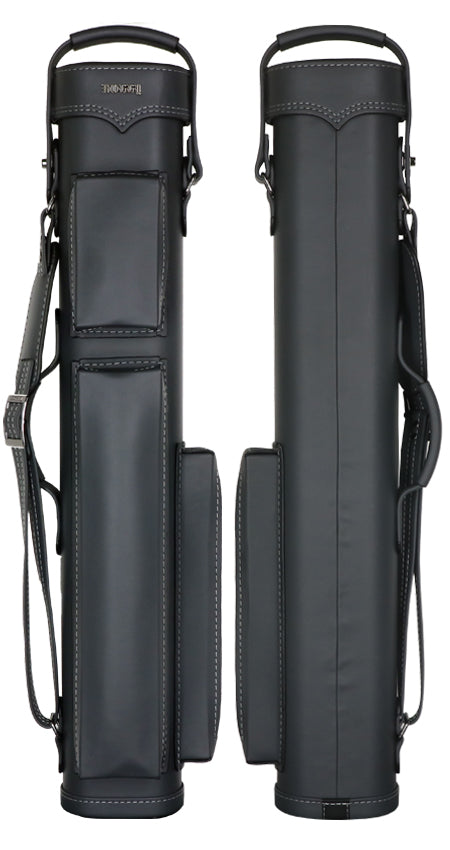 Holly Reborn 3x5 Hard Pool Cue Case - Gray - Seybert's Billiards