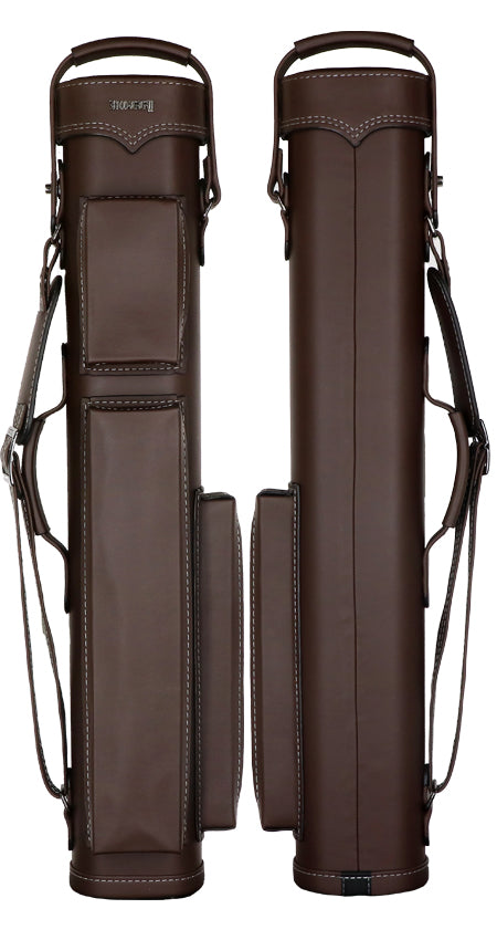 Holly Reborn 3x5 Hard Pool Cue Case - Brown