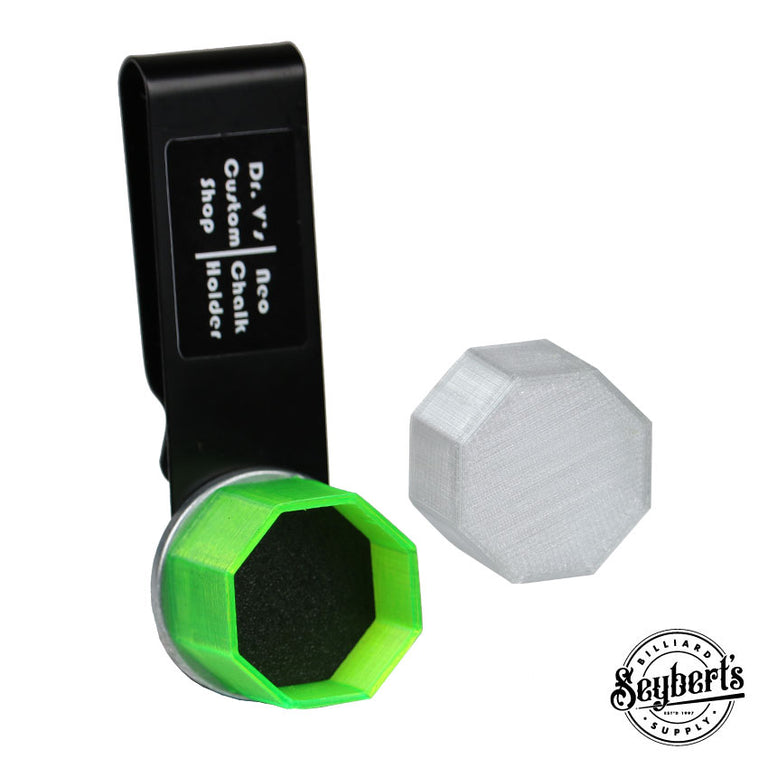 Dr. V's Octagon (Predator Pure) Magnetic Chalk Holder - Seybert's Billiards  Supply