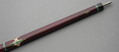 EVO Royale Garnet Crest No Wrap Pool Cue Maxbing Edition