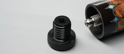 EVO Crystal Ember Vein No Wrap Pool Cue Maxbing Edition