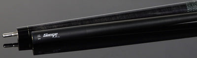 Viking Bedlam Series Smoke-Stained Maple with Galaxy Shimmer Pearl Play Cue with 12.5mm Siege Carbon Fiber Shaft