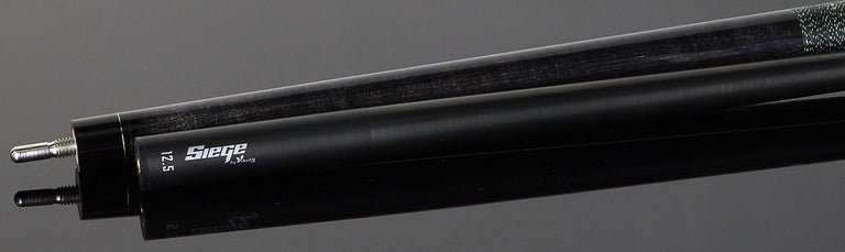 Viking Bedlam Series Smoke-Stained Maple with Galaxy Shimmer Pearl Play Cue with 12.5mm Siege Carbon Fiber Shaft