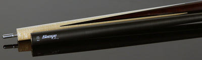 Viking Impero Series Coffee-Stained Maple with 4 Birdseye Maple Inlaid Points Play Cue with 12.5mm Siege Carbon Fiber Shaft
