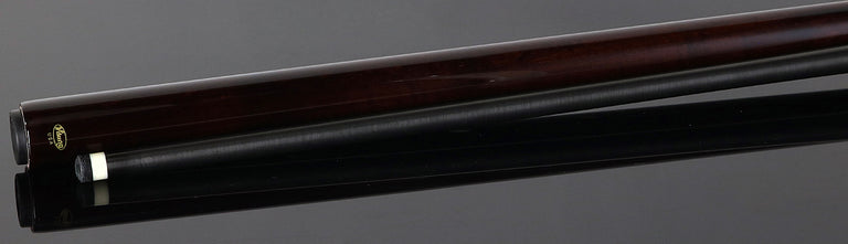 Viking Impero Series Coffee-Stained Maple with 4 Birdseye Maple Inlaid Points Play Cue with 12.5mm Siege Carbon Fiber Shaft