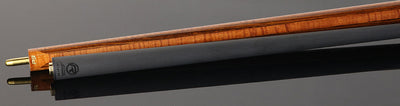 Predator P3 Aura Golden Curly Maple and Bocote No Wrap Pool Cue - Uni-loc