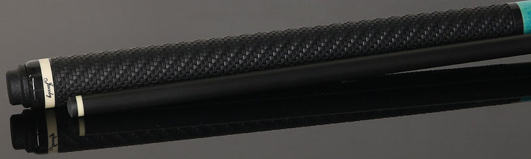 Jacoby Custom Turquoise Monster Crush Break Cue with Sport Grip
