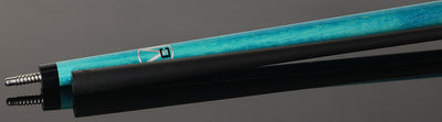 Jacoby Custom Turquoise Monster Crush Break Cue with Sport Grip