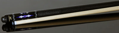 McDermott 50th Anniversary Series Birdseye Maple with Blue River Agate Points Cue with i-2 Shaft and Commemorative 1x1 Case