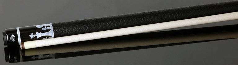 Viking Defender Series Maple with Ebony Points and White Pearl Chess Inlays Pool Cue - DF1200