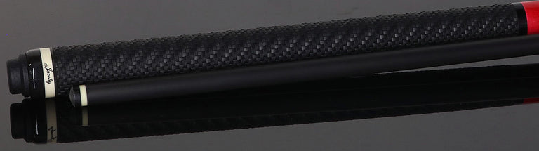 Jacoby Custom Red Monster Crush Break Cue with Sport Grip