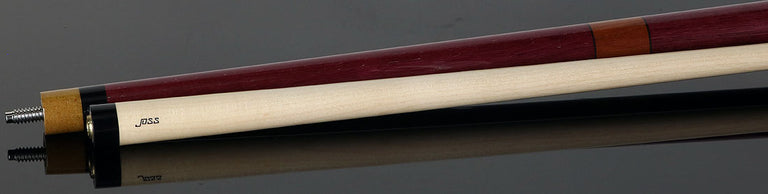 Joss Thor Hammer Purpleheart with Stained Maple Rings Break Cue - JOSTHPHOLD-DIS