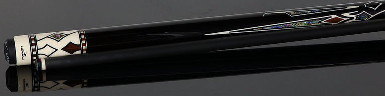 Longoni Limited Nirvana 3 Ural No Wrap Pool Cue with Luna Nera American Pure Graphite Shaft