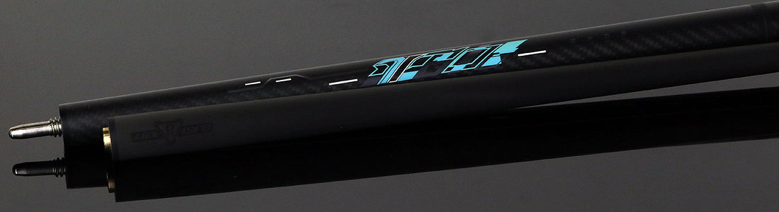Little Monster 3K Black Carbon Weave Break / Jump Cue with Carbon