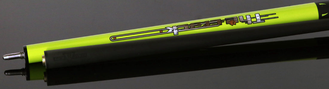 Little Monster Classic Green Impact Break Cue with Carbon Fiber
