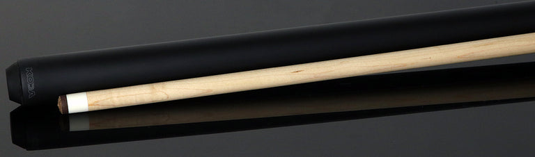 KODA Matte Black with Pink and Silver Graphic Pool Cue - KD47PK