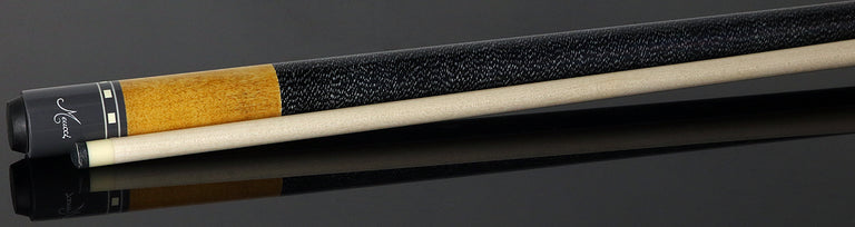 Meucci Summer Series 15 Antique Stained and Gray Pool Cue with the Pro Shaft