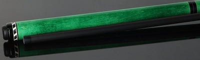 Jacoby BlaCkOut Green No Wrap Break/Jump Cue - JACBKOUTGR