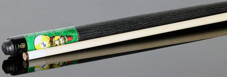 McDermott Emerald Stained Maple Cue of the Month with Standard Maple Shaft