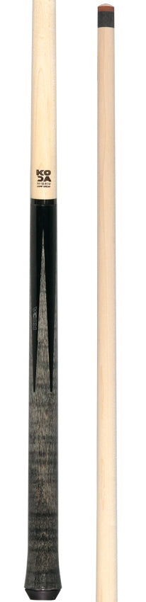 KODA Black with Gray Points Graphic Jump Cue