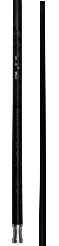 Longoni Malleus Next Carbon Fiber Jump Cue with Luna Nera Pure Graphite Shaft