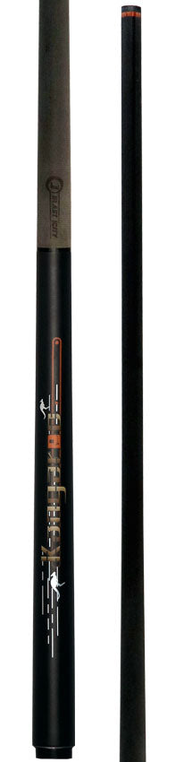 Little Monster Black Kangaroo Jump Cue with Carbon Fiber Shaft