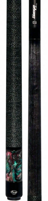 Viking Bedlam Series Smoke-Stained Maple with Galaxy Shimmer Pearl Play Cue with 12.5mm Siege Carbon Fiber Shaft