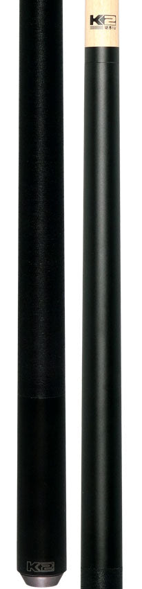 K2 Matte Black Pool Cue with 12.50mm K2 LD Shaft