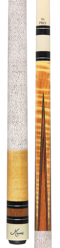 Meucci ECHO-1 Pool Cue - Curly Maple with Tulipwood Points and 