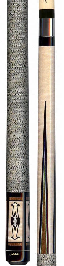 Joss Curly Maple with Ironwood Points and Pearl Inlays Pool Cue - JC20-38