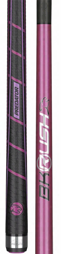 Predator BK RUSH Sport Wrap Break Cue - Pink and Silver
