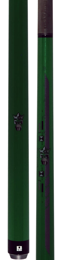 Little Monster Green Egg No Wrap Break/Jump Cue with Carbon Fiber Shaft
