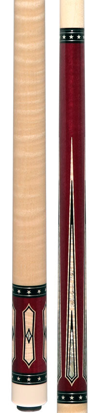 Pechauer Limited Edition Wounded Warriors Limited Edition Hero 1 Pool Cue