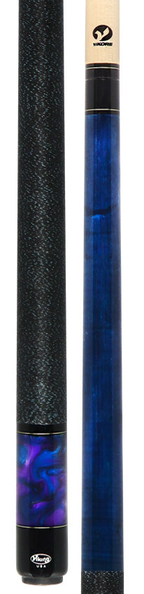 Viking BE0107 Bedlam Series Cue - Blue Stain and Pearl