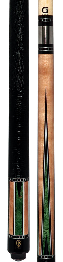 McDermott 50th Anniversary Series Birdseye Maple Cue with G-Core Shaft and Commemorative 1x1 Case